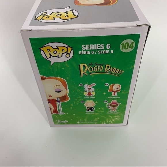 Jessica Rabbit Funko Pop 104 - Picture 8 of 11